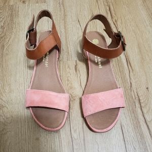 Eric Michael Amanda Orange Women's Sandals